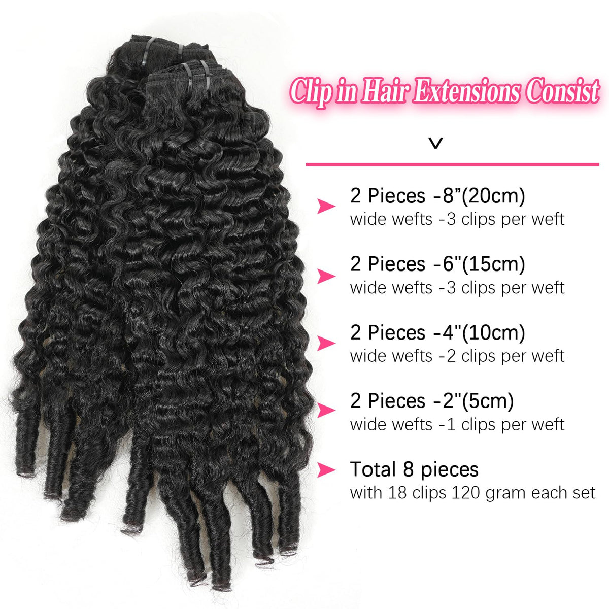 Mihugass soft-volume Burmese clip-ins with airy movement for daily styling.