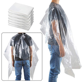 MIHUNTER disposable capes for hair salon protect clothes during cuts and styling.