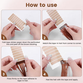 MIILYE 4cm x 0.8cm tab size fits common wefts.
