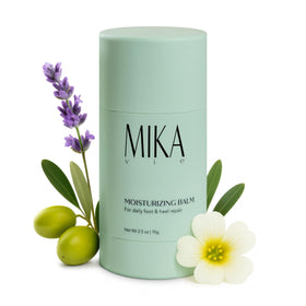 Mika Vie Urea Foot Balm Stick packaging for premium daily foot care.