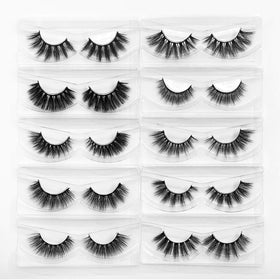 Mikiwi Lashes 5D faux mink hair, soft and natural-looking
