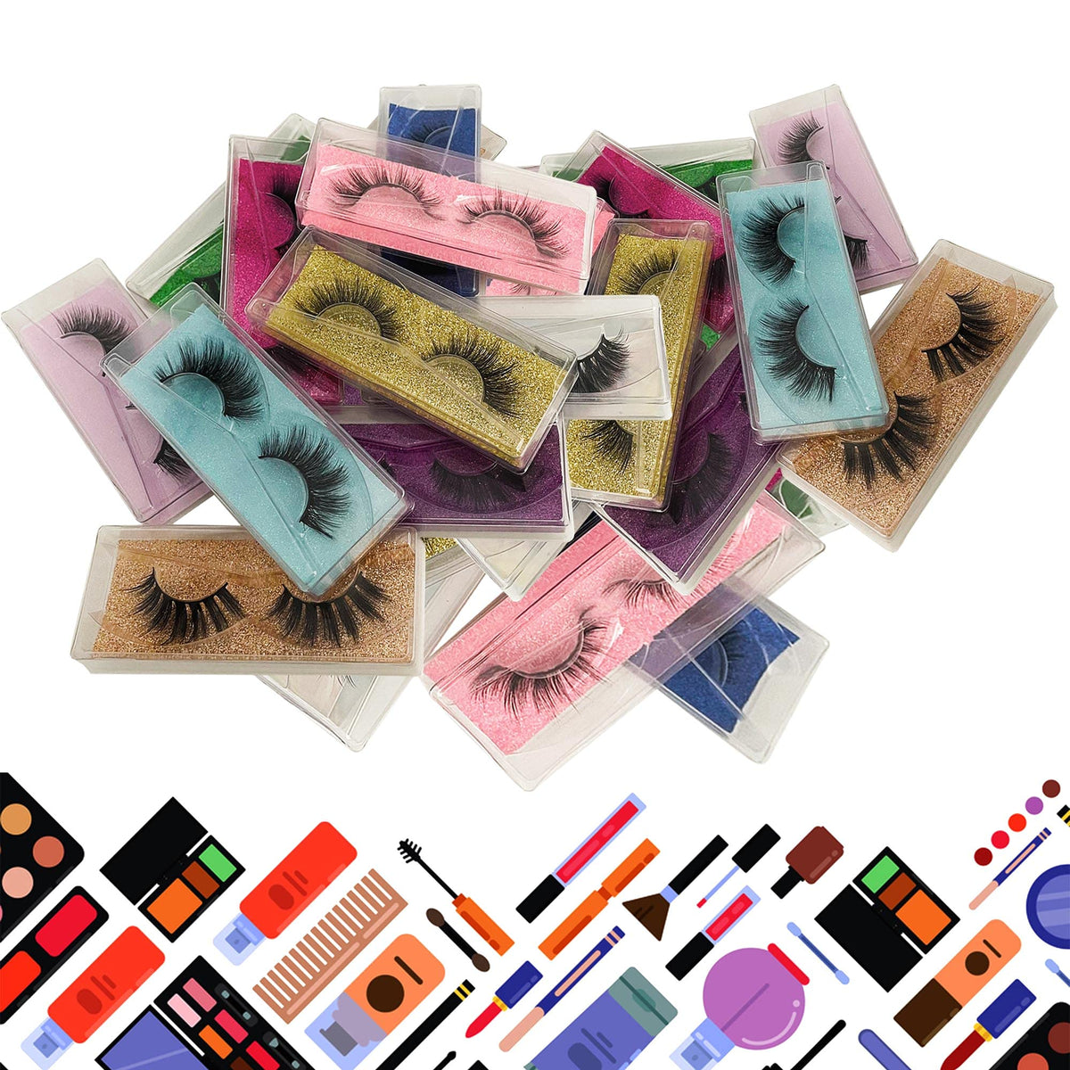 Mikiwi Lashes individual packaging, convenient for gifting or resale