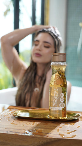 MILAGROS Rosemary Shampoo helps control scalp oil from week one