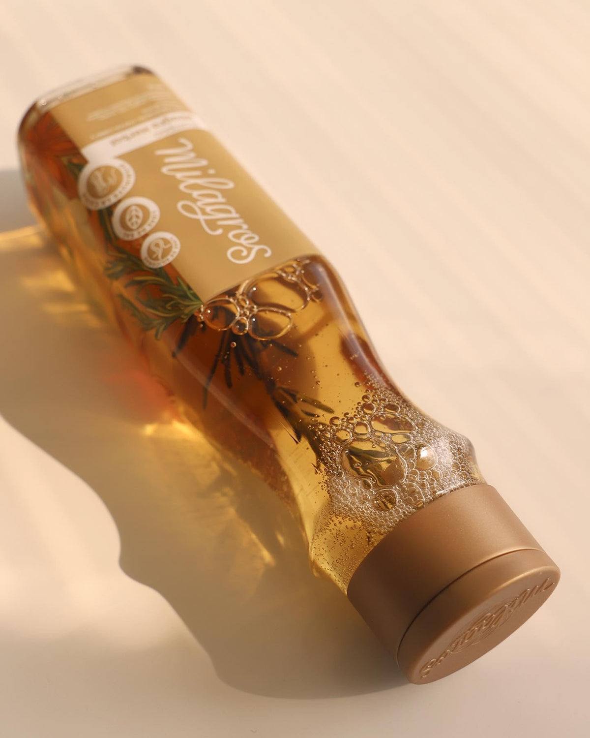 MILAGROS Rosemary Shampoo onion extract strengthens hair fibers