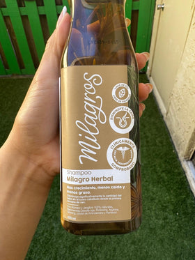 MILAGROS Rosemary Shampoo designed for thin or oily hair types