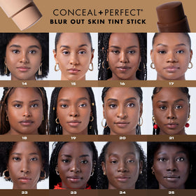 Milani Conceal + Perfect Blur Out Skin Tint Stick 01-Very Fair Neutral shade swatch.