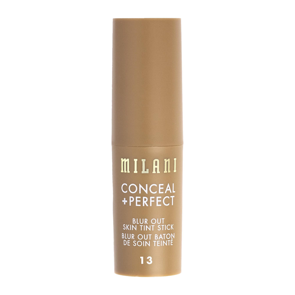 Milani Conceal + Perfect Blur Out Skin Tint Stick with murumuru butter for nourishment.