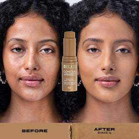 Milani Conceal + Perfect Blur Out Skin Tint Stick soft-matte finish blurs pores.