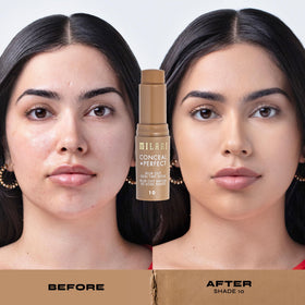 Milani Conceal + Perfect Blur Out Skin Tint Stick provides a hydrating, second-skin feel.