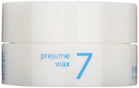 Milbon Prejume Wax 7 Spikes jar for flexible hold and texture during styling.