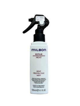 Milbon Repair Heat Protective Mist spray provides style-ready shine and manageability.