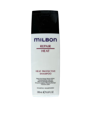 Milbon Repair Heat Protective Shampoo lathering through hair to cleanse while protecting from heat