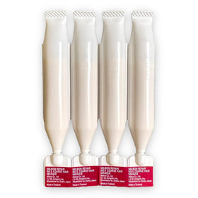 Milbon Repair No.5 Weekly Booster dispensing cap enabling easy application.