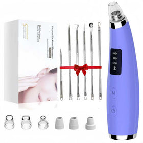 Miley Pore Vacuum front view in purple for portable cleansing on the go