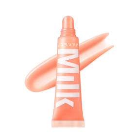 Milk Makeup Balmade Electrolyte Lip Balm Ion swatch for sheer hydration and shine.