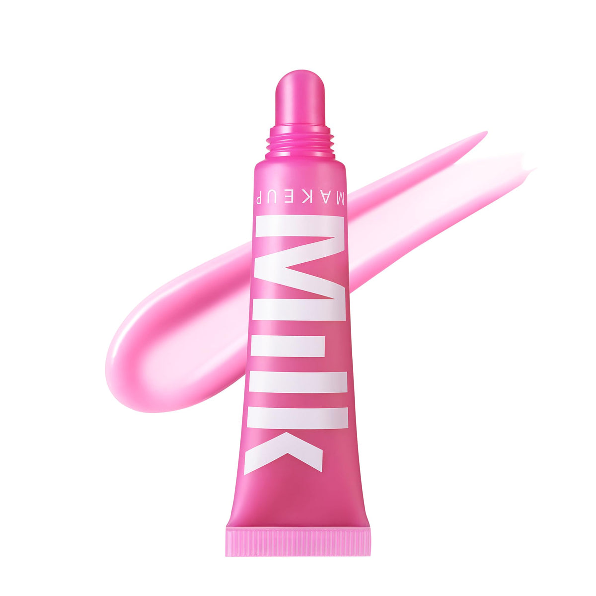 Milk Makeup Balmade Electrolyte Lip Balm jar close-up showing hydration shine