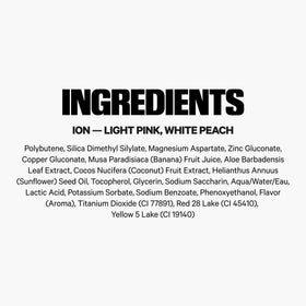 Milk Makeup Balmade Electrolyte Lip Balm Banana Juice hydrates lips.