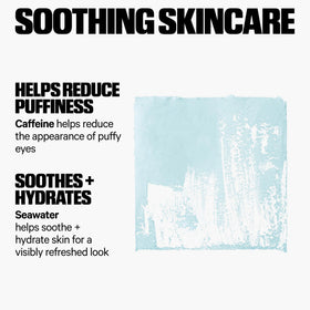 Milk Makeup cooling gel under-eye application under eyes helps reduce puffiness