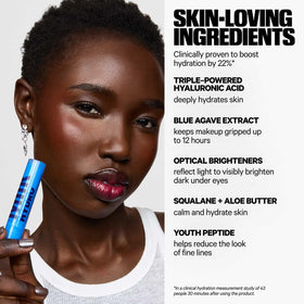 Milk Makeup Hydro Grip Concealer with blue agave extract close-up for grip and longevity.