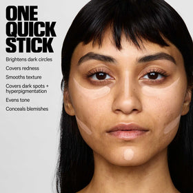 Milk Makeup Hydro Grip Gel Concealer light swatch demonstrating neutral to warm undertones.