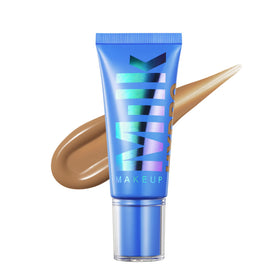 Milk Makeup Hydro Grip Tint bottle closeup showing sleek packaging and long-wear appeal.