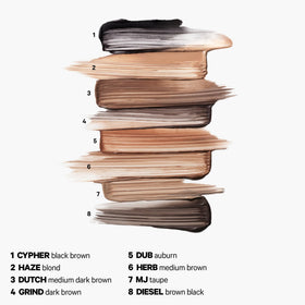 Soft, natural brow definition from KUSH Fiber Brow Gel