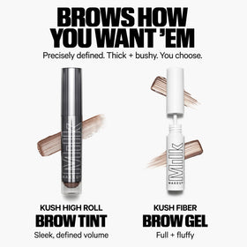 Milk Makeup KUSH Fiber Brow Gel hemp seed oil conditioning brows