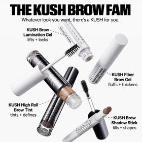 Milk Makeup KUSH Fiber Brow Gel packaging and clean, vegan formula