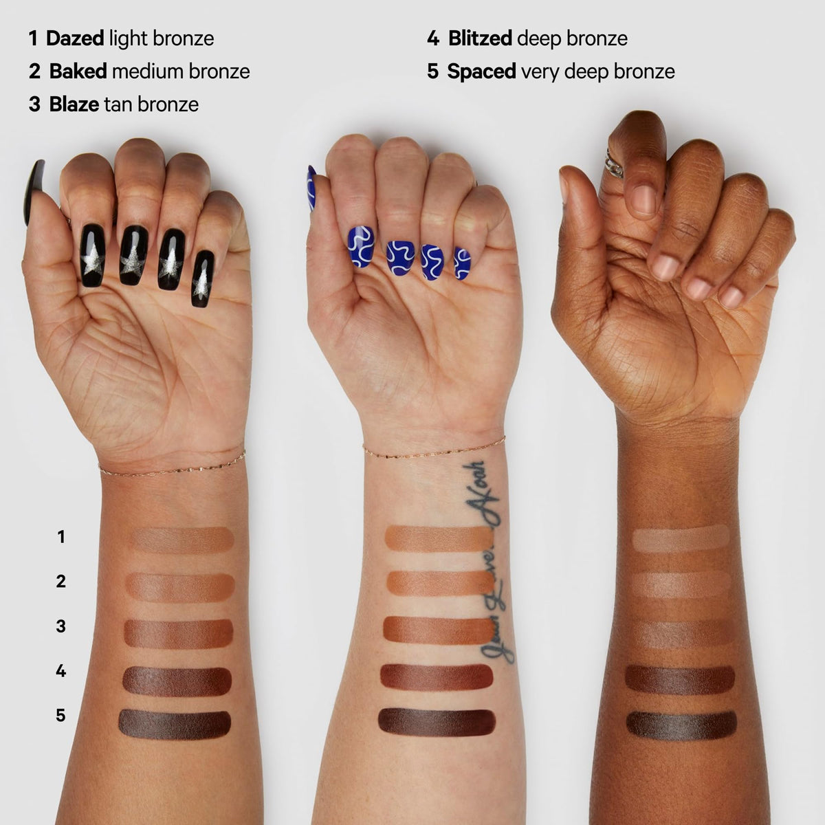 Milk Makeup Matte Bronzer stick on arms and legs for sun-kissed warmth