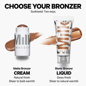 Mango Butter and Apricot Oil formula nourishes while bronzing
