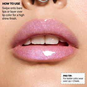 Key oils in Odyssey Lip Gloss: jojoba, goji, cloudberry seed, sunflower, avocado