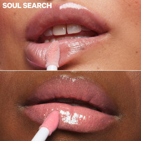Milk Makeup Odyssey Lip Gloss vanilla scent notes add subtle aroma.