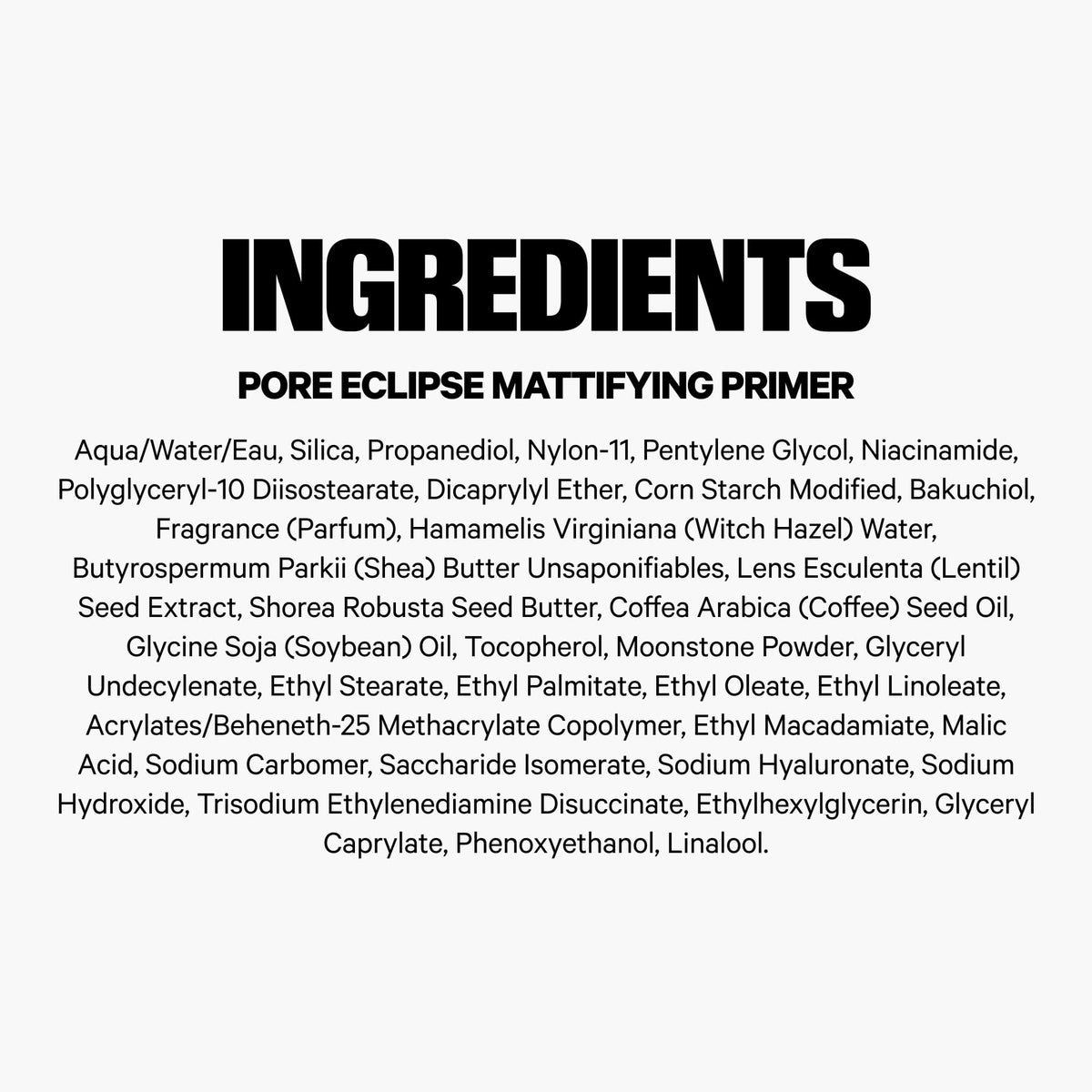 Milk Makeup Pore Eclipse Primer Moonstone calms skin during wear.