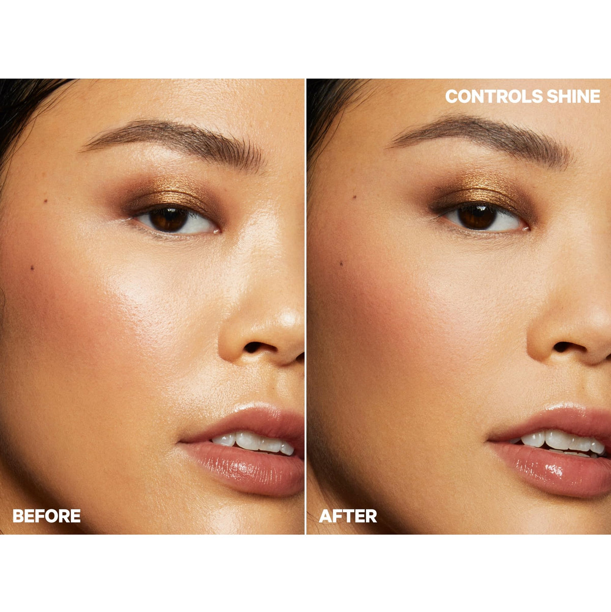 Milk Makeup Pore Eclipse bottle being shaken to activate formula