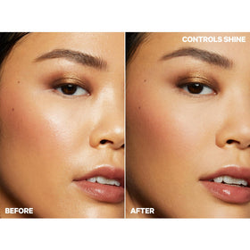 Milk Makeup Pore Eclipse bottle being shaken to activate formula