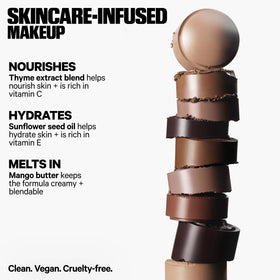 Milk Makeup Sculpt Stick blendable contour for precise cheekbone definition.