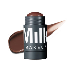 Milk Makeup Sculpt Stick cool-toned contour application for instant depth and natural shadows.