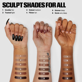Milk Makeup Sculpt Stick jawline definition demo for sharper silhouette