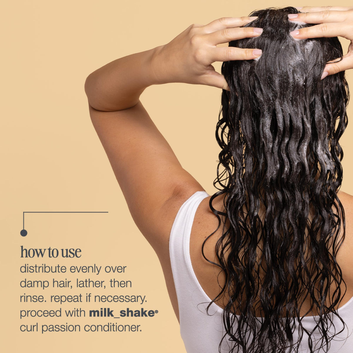 milk_shake Curl Passion organic pracaxi and babassu oils nurture softness.