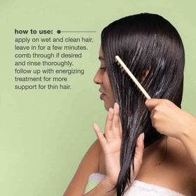 Milk Shake Energizing Blend Conditioner with rosemary and sage aromas for a refreshing scalp experience