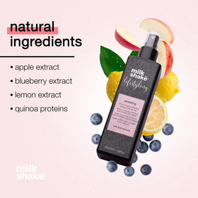 milk_shake Lifestyling Amazing spray shiny finish adds mirror-like glow.