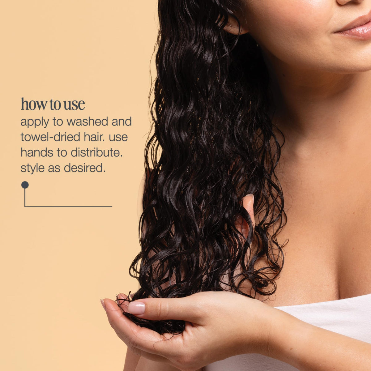 Milk_Shake Curl Passion Defining Gel close-up shows smooth, sealed cuticles.