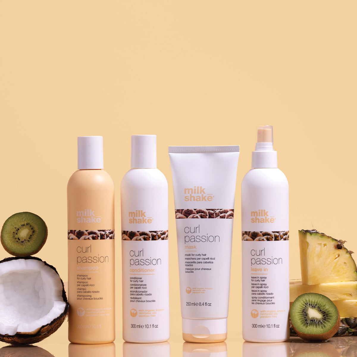 Milk_shake Curl Passion is suitable for all curly hair types in daily care.