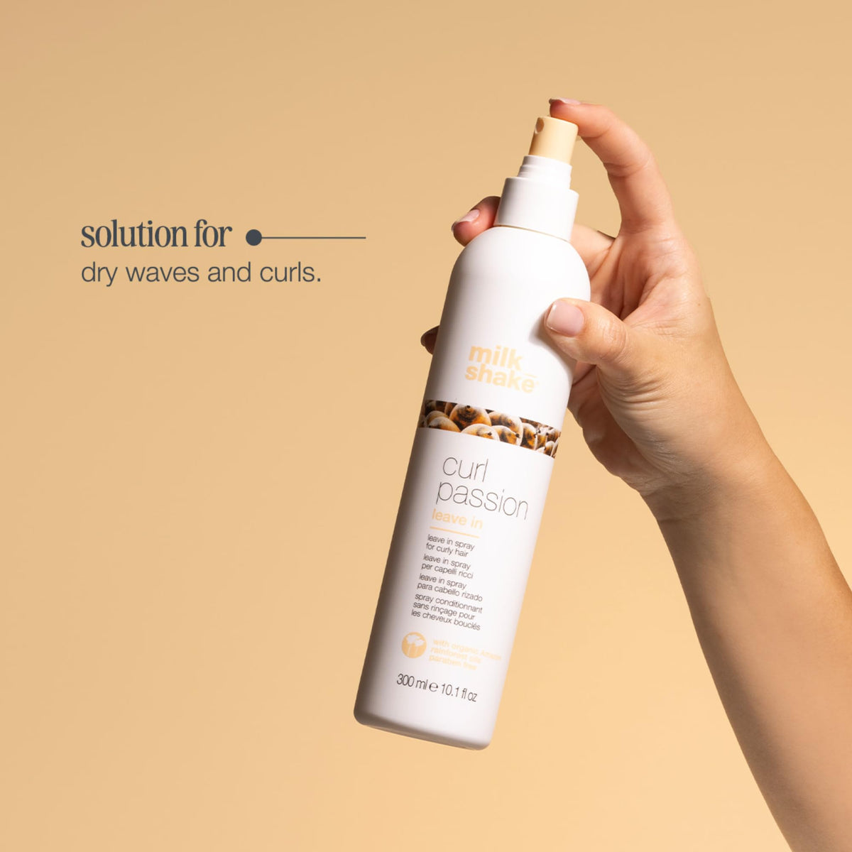 milk_shake Curl Passion ingredients pracaxi and babassu nourish curls