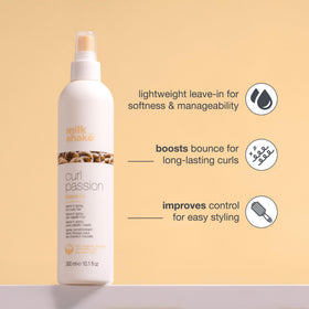 milk_shake Curl Passion leave-in spray ready-to-use for frizz control and flexible curls