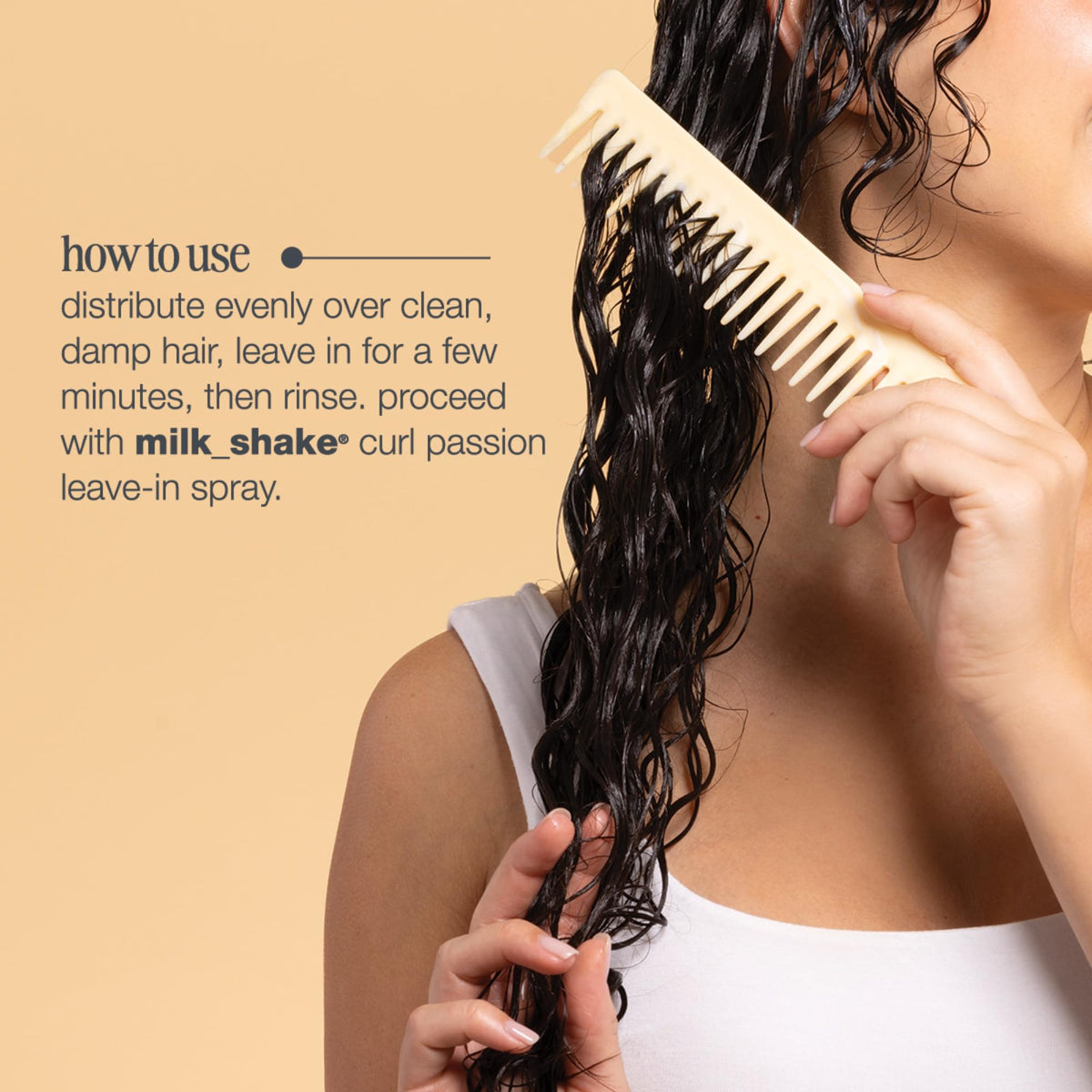 Milk_shake Curl Passion packaging emphasizes organic pracaxi and babassu oils.