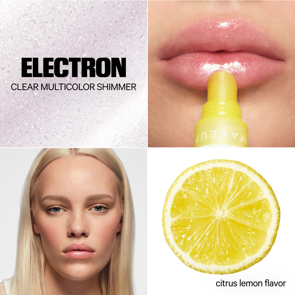 Milk Makeup Balmade Electron high-shine finish adds moisture.