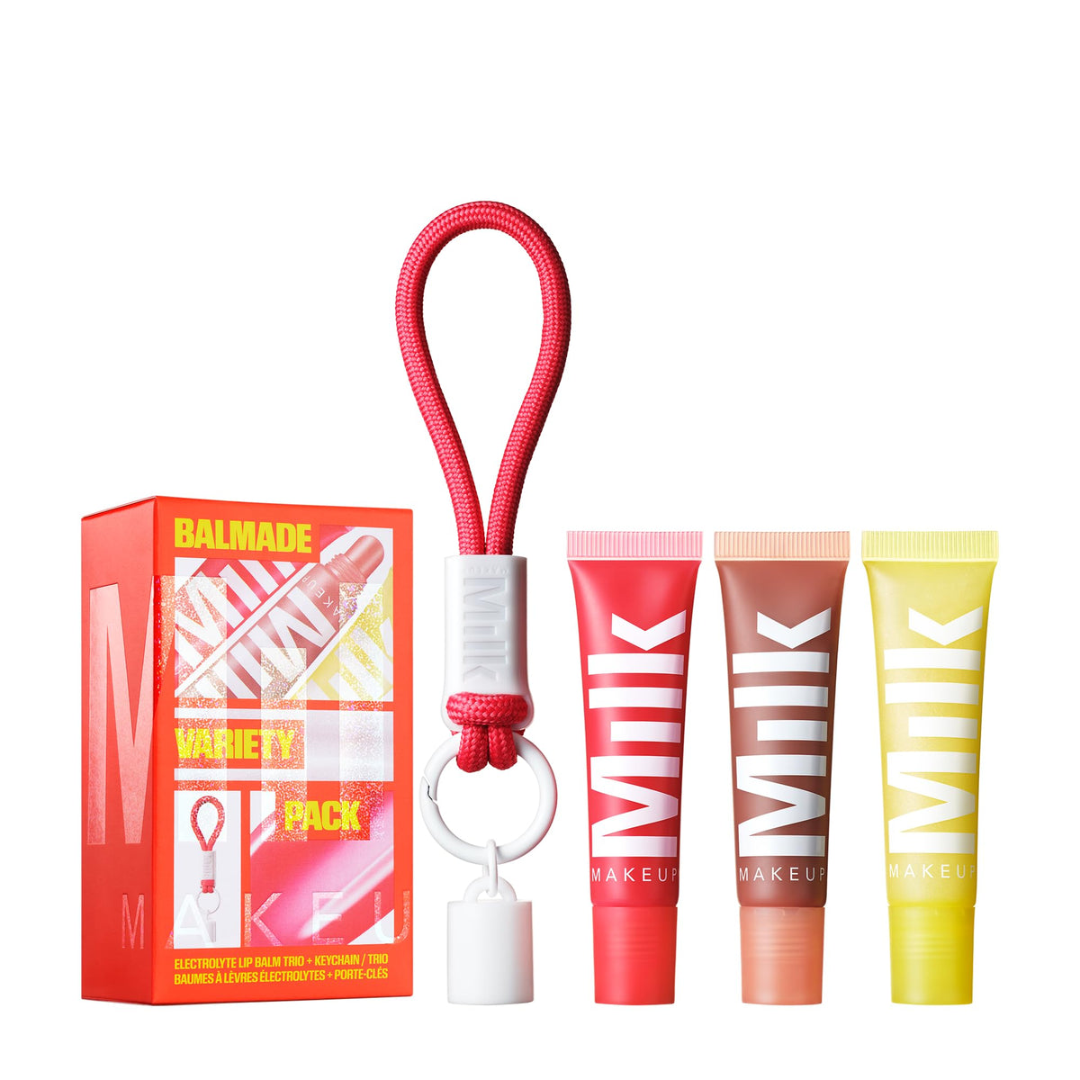 Milk Makeup Balmade Electron balm in clear gloss for a radiant shine and hydration