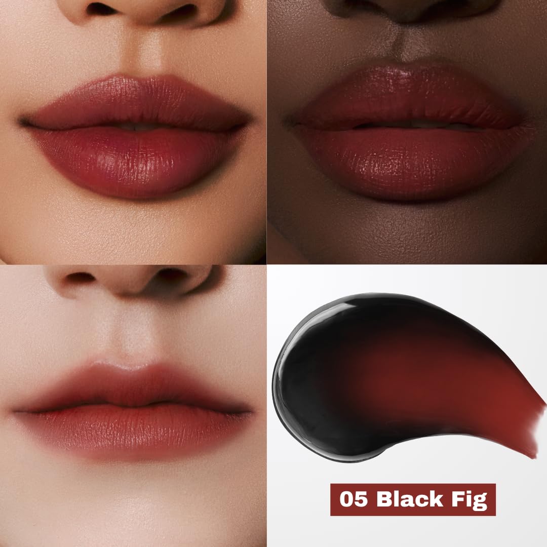 MILKTOUCH lip tattoo liner application shows precise, clean lines
