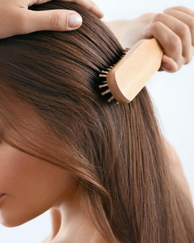 Mill Creek Biotene H-24 fine mist close-up for non-sticky, brushable hair